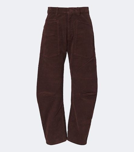 Pantalon barrel Shon en coton mélangé - Nili Lotan - Modalova