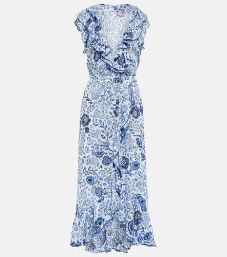 Robe midi Aude à fleurs - Poupette St Barth - Modalova