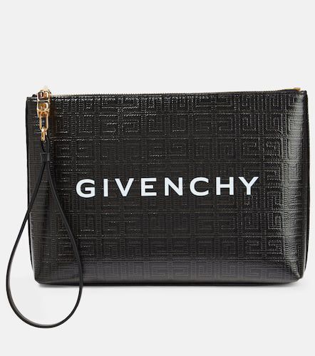 Pochette 4G Large en toile enduite - Givenchy - Modalova