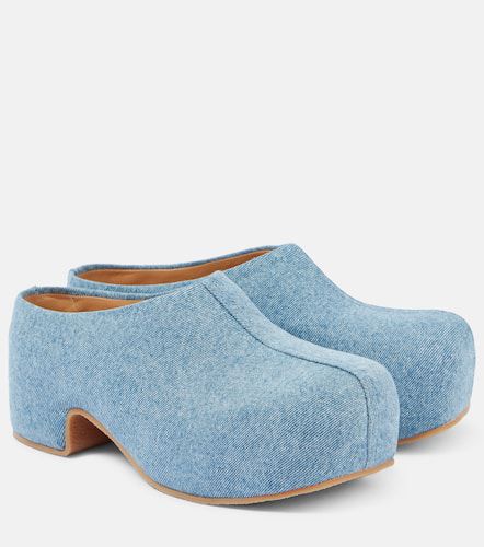 Dries Van Noten Sabots en denim - Dries Van Noten - Modalova