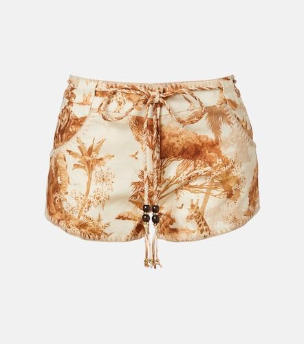Short Indra en lin à perles fantaisie - Zimmermann - Modalova