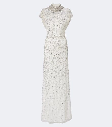 Robe longue Crystal Drop à ornements - Jenny Packham - Modalova