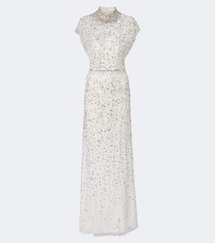 Robe longue Crystal Drop à ornements - Jenny Packham - Modalova