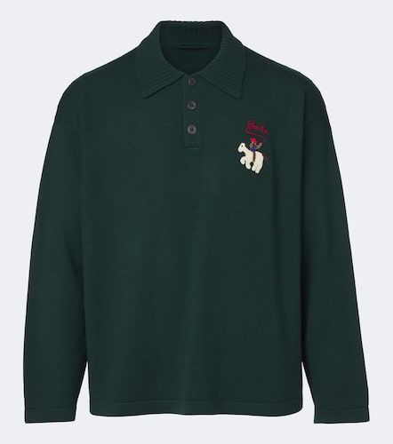 Polo en laine à patchs appliqués - Bode - Modalova