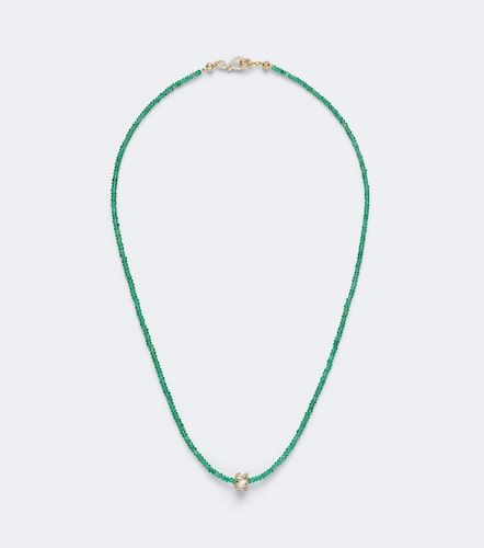 Collier Infinite en or 18 ct, émeraudes et diamants - Suzanne Kalan - Modalova