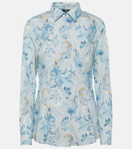 Chemise imprimée en coton mélangé - Etro - Modalova