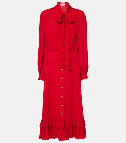 Valentino Robe midi en soie - Valentino - Modalova