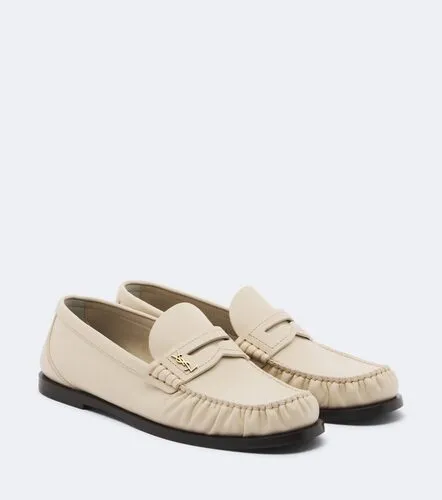 Mocassins Laurent en cuir - Saint Laurent - Modalova