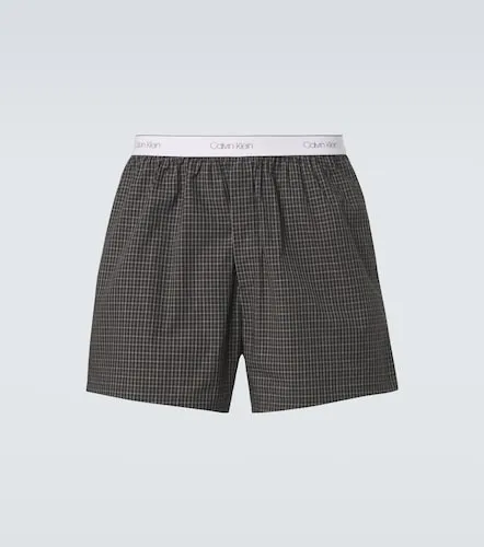 Caleçon Owen en coton à carreaux - Calvin Klein Collection - Modalova