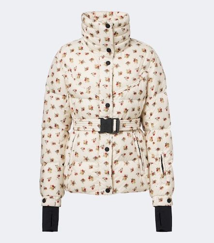 Veste doudoune de ski à fleurs - Moncler Grenoble - Modalova