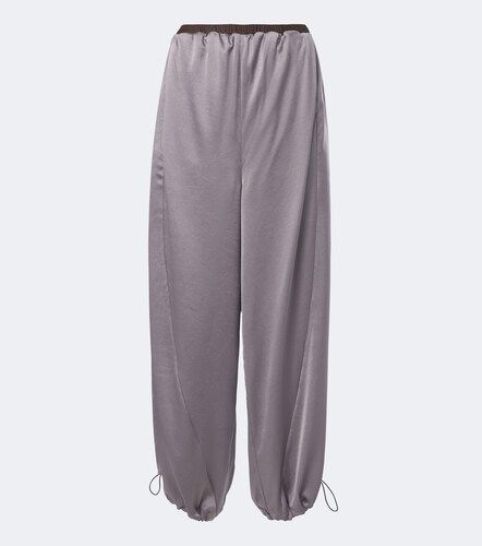 Jacques Wei Pantalon ample en satin - Jacques Wei - Modalova