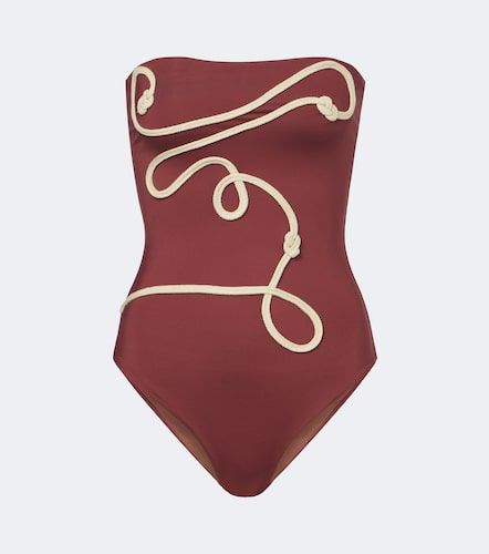 Maillot de bain à broderies - Johanna Ortiz - Modalova