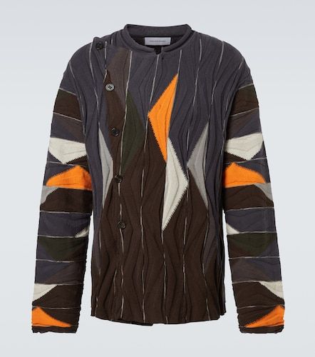 Cardigan Raday asymétrique en coton - Kiko Kostadinov - Modalova