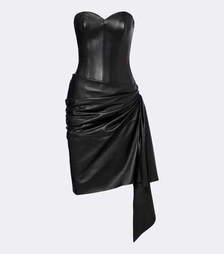 Alex Perry Robe bustier en cuir - Alex Perry - Modalova