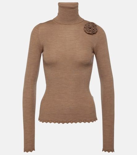 Pull  col roul en laine - Blumarine - Modalova