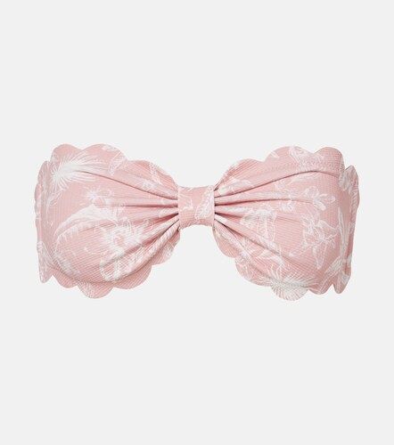 Haut de bikini bandeau Antibes à fleurs - Marysia - Modalova