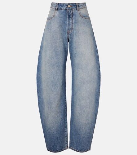 Alaïa Jean barrel-leg - Alaia - Modalova