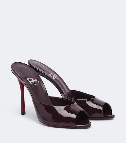 Mules Me Dolly en cuir verni - Christian Louboutin - Modalova