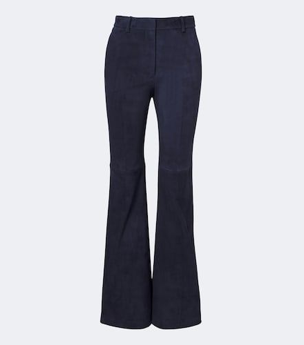 Pantalon évasé Tafira en daim - Joseph - Modalova