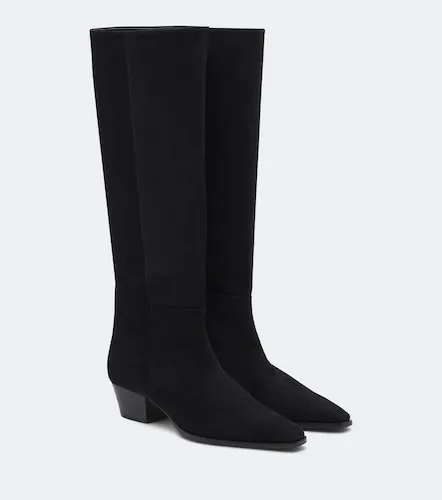 Aeyde Bottes Medea en daim - Aeyde - Modalova