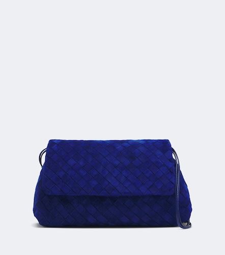 Sac Giorno en daim Intrecciato - Bottega Veneta - Modalova