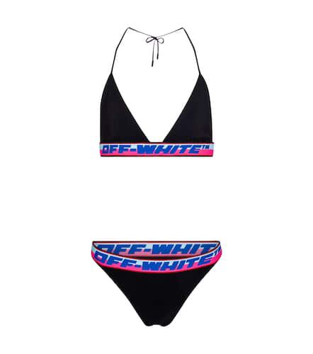 Bikini triangle à logo - Off-White - Modalova
