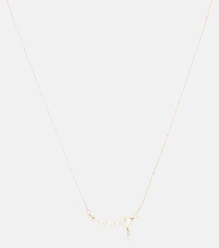 Persée Collier Gradient en or 18 ct, diamants et perles - Persee - Modalova