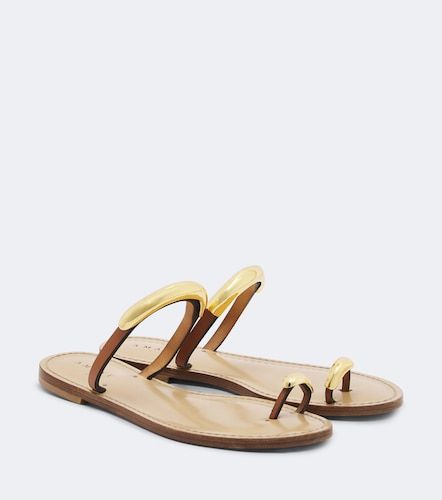 Mules Samburu en cuir à ornements - Amanu - Modalova