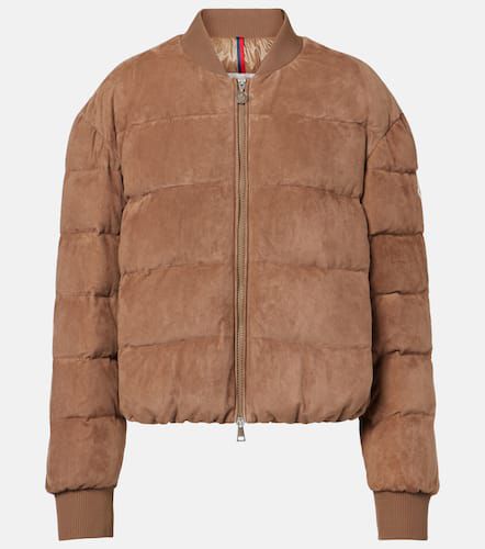 Moncler Veste bomber Pollet en cuir - Moncler - Modalova