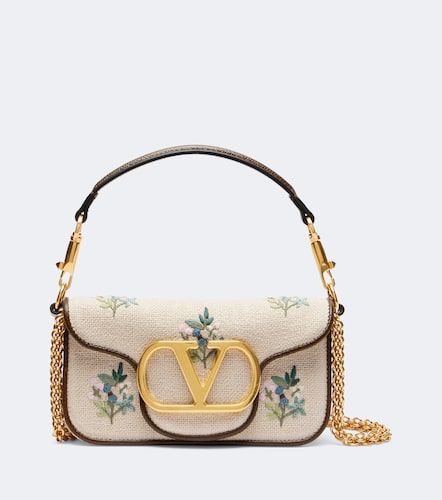 Sac Locò Small en lin - Valentino Garavani - Modalova