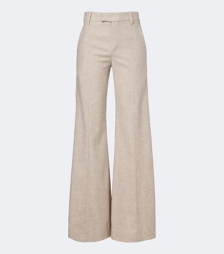 Pantalon ample en laine et cachemire - Brunello Cucinelli - Modalova