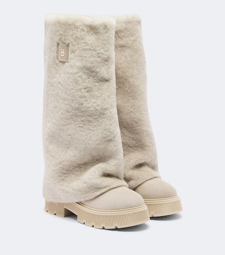 Bottes Turin en shearling et daim - Bogner - Modalova