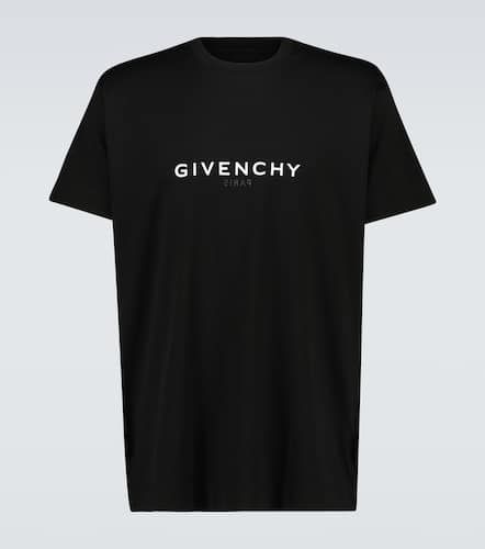 T-shirt oversize en coton à logo - Givenchy - Modalova