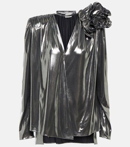 Magda Butrym Blouse métallisée - Magda Butrym - Modalova