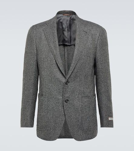 Blazer Kei en laine mélangée - Canali - Modalova