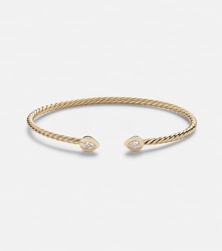 Bracelet Petite Modern Renaissance® Cablespira® en or 18 ct et diamants - David Yurman - Modalova