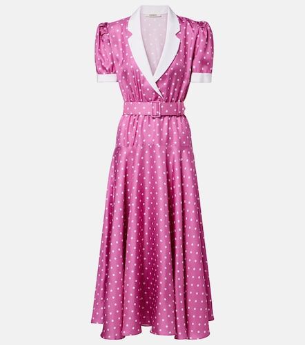 Rodarte Robe midi en soie à pois - Rodarte - Modalova