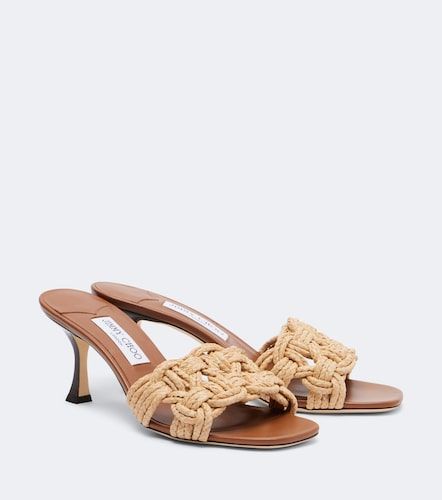 Jimmy Choo Mules Chara en raphia - Jimmy Choo - Modalova