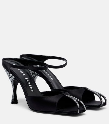 Mules Hidden Gem en satin à ornements - Herbert Levine - Modalova
