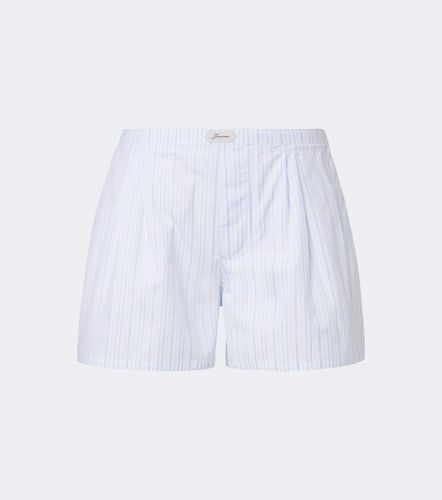Short Amelo en coton à rayures - Jacquemus - Modalova