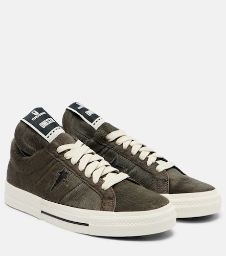 X Converse – Baskets DRKSHDW One Star Pro Ox en cuir façon poulain - Rick Owens - Modalova