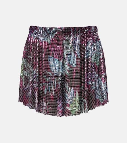 Short en cotte de mailles imprimé - Rabanne - Modalova