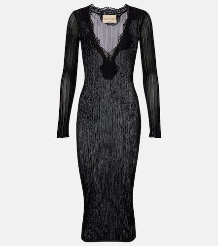 Robe midi à dentelle - Valentino Garavani - Modalova