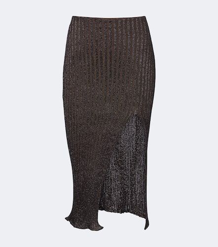 Jupe midi en lamé à rayures - Missoni - Modalova