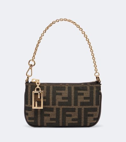 Fendi Pochette Tube FF Zucca Mini - Fendi - Modalova