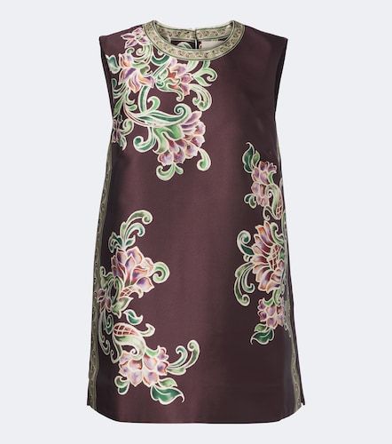 Alémais Top Josie en satin à fleurs - Alemais - Modalova