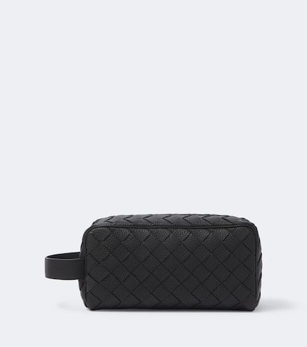 Trousse de toilette en cuir Intrecciato - Bottega Veneta - Modalova