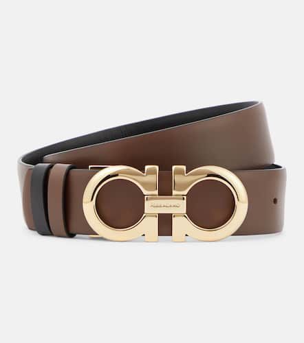 Ceinture Gancini réversible en cuir - Ferragamo - Modalova