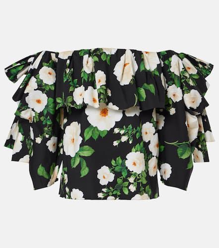 Carolina Herrera Top à fleurs - Carolina Herrera - Modalova