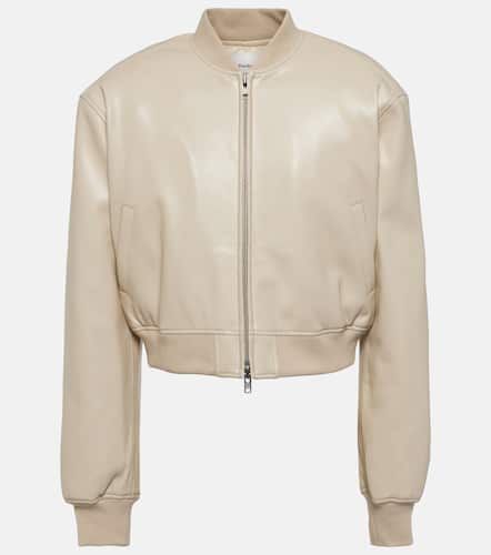 Veste bomber Micky en cuir synthétique - The Frankie Shop - Modalova